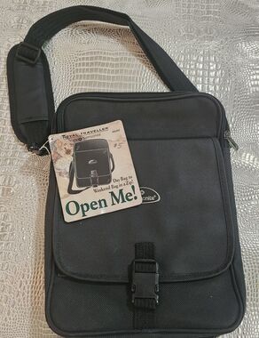 Samsonite Black Men's Crossbody Travel Bag